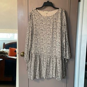 Kori America Long Sleeved Animal Print Dress, Bohme